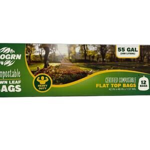 Biogrn Compostable Lawn Leaf 12 Bags